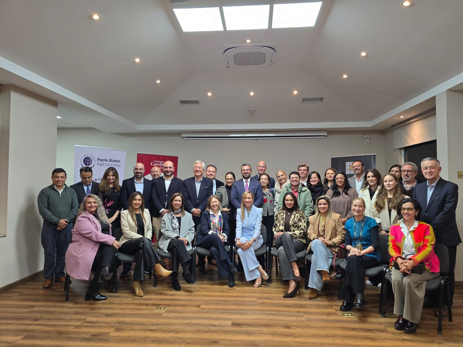 Encuentro del Club con Pacto Global Red Colombia y Fundación Carolina